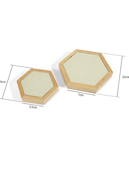2 Adet Eşkenar Dörtgen Takı Ekran Standı Mikrofiber Kolye Küpe Bilezik Tutucu Organizatör Takı Vitrin-B (Yurt Dışından)
