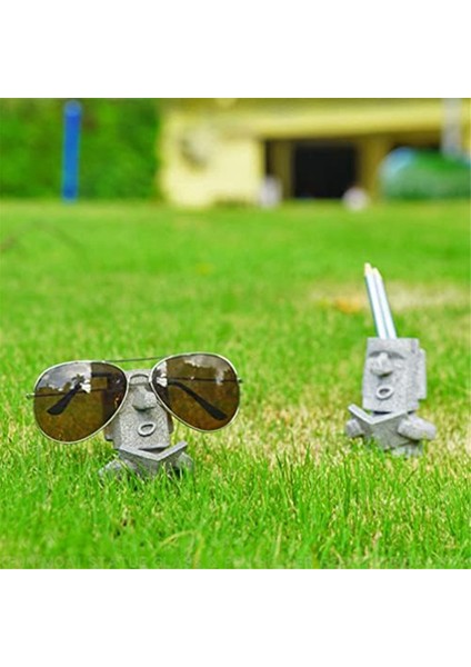 Gözlük Tutucu Şekilli - Reçine Gözlük Tutucu Standı - Komik Gözlük Tutucu Standı Sunglass Ekran Standı Masaüstü Dekor, (Yurt Dışından) fırsatları