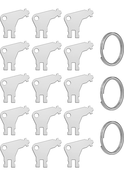 Kağıt Havluluk Anahtarı, Kağıt Havlu ve Tuvalet Kağıdı Dispenserleri Için 15 Adet Evrensel Dispenser Anahtarı, (Yurt Dışından)