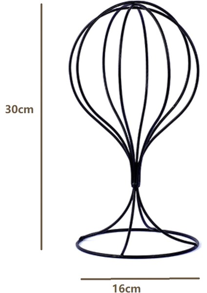 2 Parça Modern Metal Şapka Standları Dayanıklı Istikrarlı Kapak Raf Peruk Tutucu Şapka Ekran Standı Yetişkin Şapka Rafı Şapka Modeli Standı (Yurt Dışından)