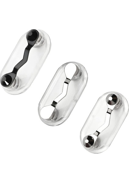 3 Adet Manyetik Gözlük Tutucular Isim Etiketi Rozet Tutucu Sunglass Tutucu Kimlik Rozeti Erkekler ve Kadınlar Için (Yurt Dışından)