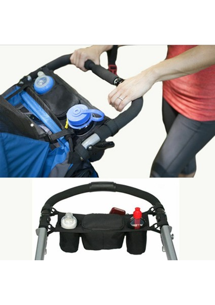 Pram Bebek Tutucu Saklama Kabı Puset Şişe Arabası Buggy Çanta Düzenleyici (Yurt Dışından) modelleri