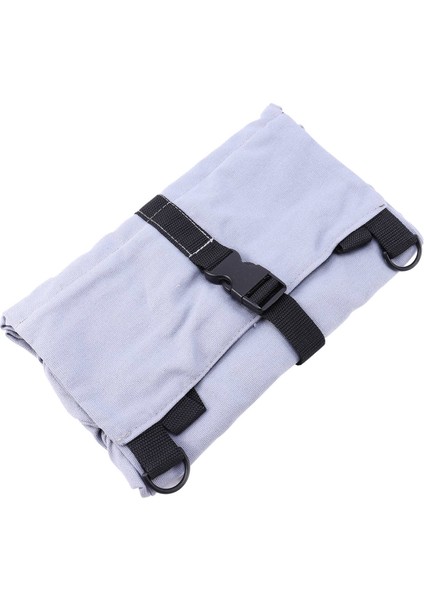 Alet Rulosu, Anahtar Rulosu, Büyük Alet Sarma Çantası, Alet Düzenleyici Kovası, Küçük Alet Çantası Taşıyıcı, Alet Çantası Sling Gri (Yurt Dışından)