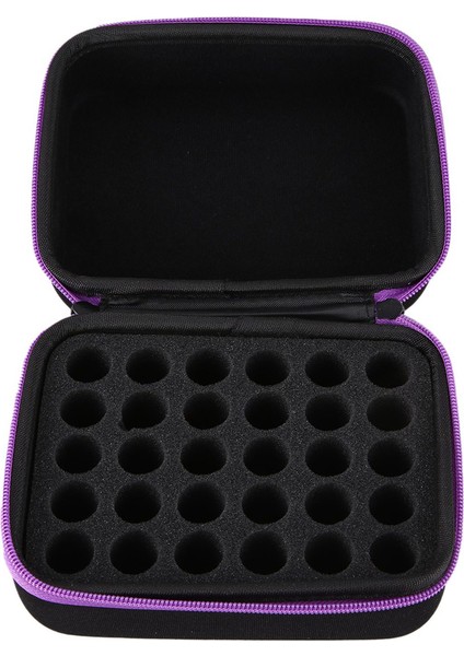 2x 6 Renk Uçucu Yağ Kutusu 30 Şişe 10 ml Parfüm Yağı Uçucu Yağ Kutusu Seyahat Taşınabilir Çanta Mor (Yurt Dışından) indirimleri