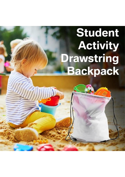 30 Adet Boş Süblimasyon Ipli Çanta Ipli Sırt Çantası Toplu Isı Basın Süblimasyon Çanta Yeniden Kullanılabilir Cinch Çanta Sackpack (Yurt Dışından) fırsatları