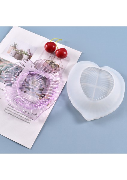 Diy Kristal Epoksi Kalıp Yaprak Disk Meyve Aperatif Takı Kolye Yüzük Depolama Silikon Kalıp (Yurt Dışından) fırsatları