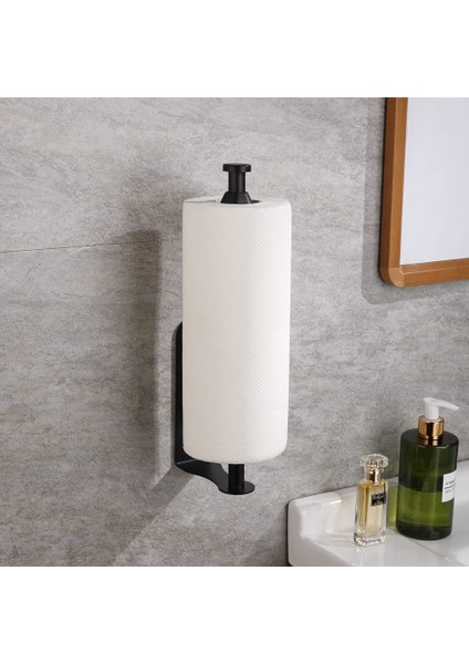 Dolap Altı Kağıt Havluluk, Siyah Mutfak Ruloluk Duvara Monte, Ev Mutfak Duvara Monte Kağıtlık, (Yurt Dışından) indirimleri