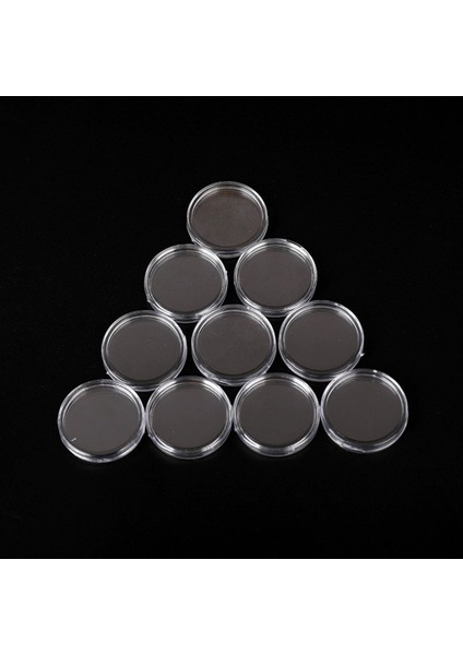 Şeffaf Para Kutuları 100 Adet 1 Oz 40MM Kapsül Kutuları Hatıra Paraları, (Yurt Dışından) fırsatları