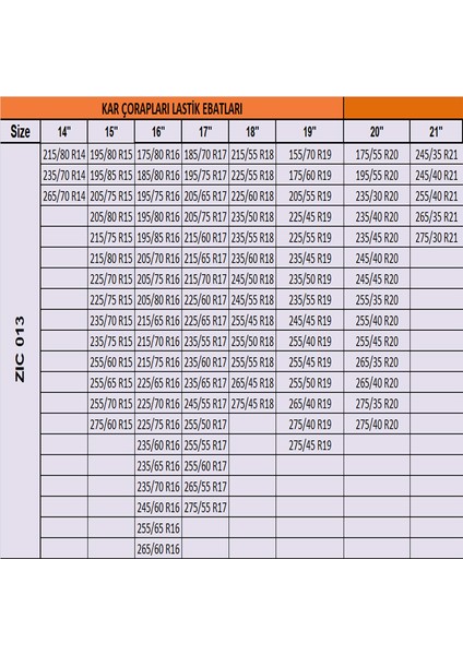Space Kar Çorabı / ZICO12 modelleri