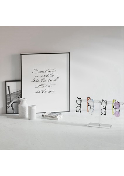 1 Adet Akrilik Gözlük Çerçevesi Standı Şeffaf Güneş Gözlüğü Raf Sunglass Organizatör Ekran Gözlük Gözlük Tutucu Standı, (Yurt Dışından) modelleri