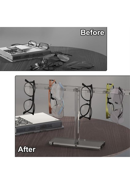 1 Adet Akrilik Gözlük Çerçevesi Standı Şeffaf Güneş Gözlüğü Raf Sunglass Organizatör Ekran Gözlük Gözlük Tutucu Standı, (Yurt Dışından) fırsatları