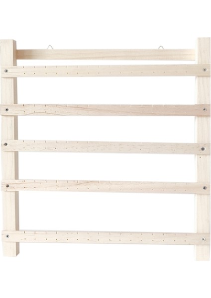 Ahşap Mücevher Organizatör Raf Küpe Tutucu Kolye Bilezik Standı Anahtarlık Ekran Depolama Takı Ekran (Yurt Dışından)