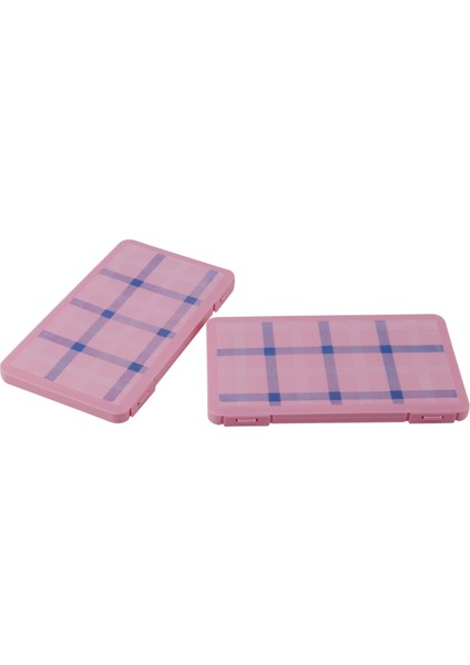 2 Paket Toz Geçirmez Tek Kullanımlık Maske Durumda Taşınabilir Yüz Maskeleri Konteyner Maske Depolama Organizatör Seyahat Ev (Yurt Dışından) fiyatları