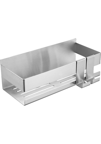 Duş Rafı Paslanmaz Çelik Duş Rafı Sondaj Olmadan Duş Sepeti Banyo Duş Banyo Rafı Organizatör (Yurt Dışından)