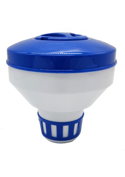 Deluxe Havuz Klor Şamandıra Dispenseri - 3 Inç Tabletler, 7 Inç Çap - Yeraltı ve Yer Üstü Yüzme Havuzları (Yurt Dışından)