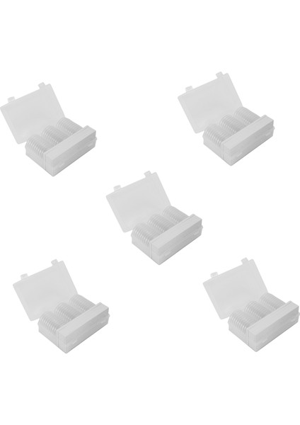 46 mm Madeni Para Kapsül Tutucu ve Koruma Contası Madeni Para Koleksiyonu Malzemeleri Için Madeni Para Tutucu Kasa Kutusu (8 Boyut, 150 Parça) (Yurt Dışından)