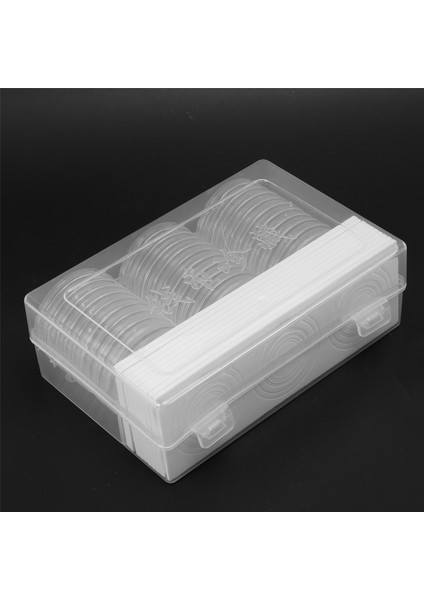 46 mm Madeni Para Kapsül Tutucu ve Koruma Contası Madeni Para Koleksiyonu Malzemeleri Için Madeni Para Tutucu Kasa Kutusu (8 Boyut, 150 Parça) (Yurt Dışından) modelleri