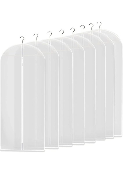 Askılı Giysi Çantaları Hafif Takım Elbise Çantaları, Asılı Giysiler Için Giysi Çantaları, Giysi Örtüsü 24 x 48 Inç / 8 Parça (Yurt Dışından)