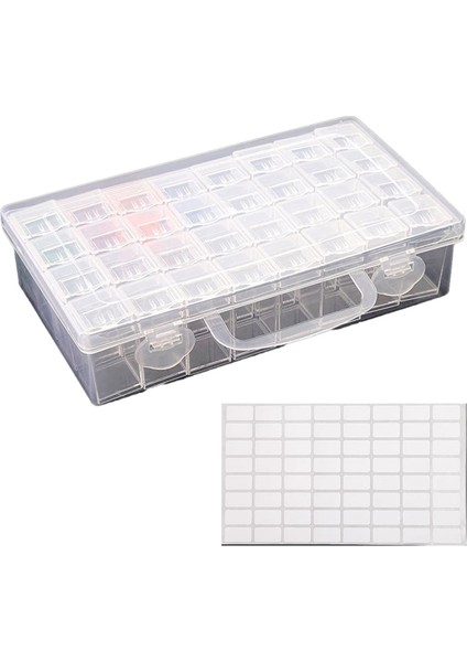 32 Izgaralar Elmas Boyama Matkap Saklama Kapları, Elmas Organizatör Vaka Nakış Boncuk Saklama Kutusu Etiketli (Yurt Dışından)