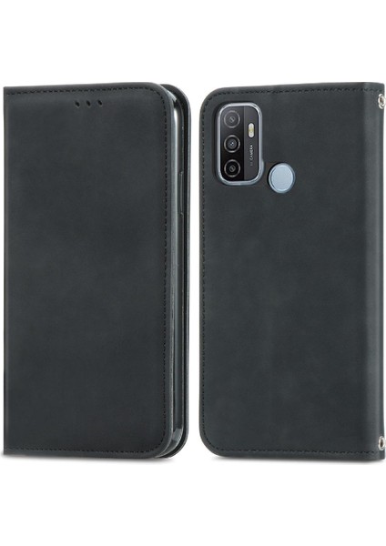 Oppo A53 Için Basit Iş Kordon Cüzdan Kılıf Fermuar (Yurt Dışından) indirimleri