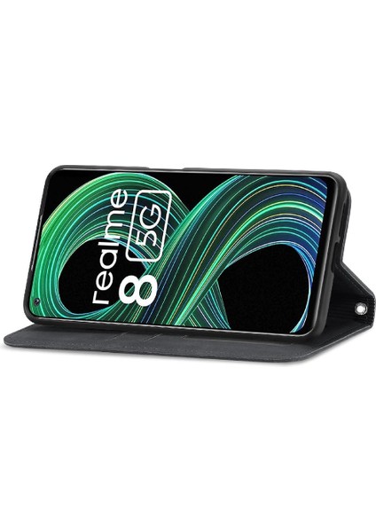 Realme 8 5g/8 Pro Basit Iş Kordon Cüzdan Fermuar Durumda (Yurt Dışından) indirimleri