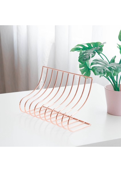 Izgara Dosya Depolama Raf Kitap Standı Bookend Iskandinav Ferforje Organizatör Tutucu Ev Ofis Için (Yurt Dışından)