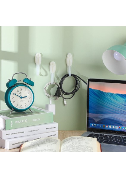 12 Adet Kablo Paketleyicileri Kordon Organizatör Ev Aletleri Için, Kendinden Yapışkanlı Mutfak Aletleri Kablosu Silikon Kordon Tutucu Şeffaf (Yurt Dışından) fiyatları