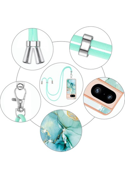 Google Piksel 8 Anti-Scratch Yumuşak Tampon Crossbody Kordon Askısı Için Kılıf (Yurt Dışından) fırsatları