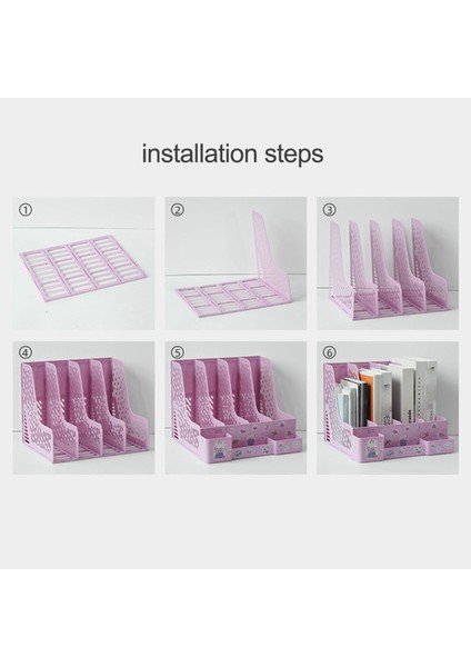 Dosya Rafı Çok Katmanlı Ins Dosya Kutusu Masa Rafı Kitap Standı Klasör Klasörü Masaüstü Saklama Kutusu Öğrenci Yeşil (Yurt Dışından) fiyatları