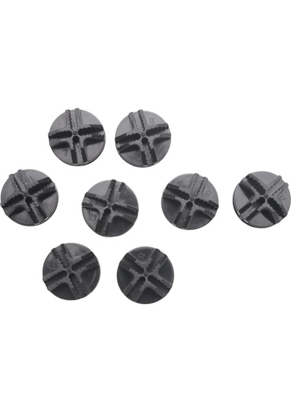 Modüler Düzenleyici Dolap ve Tel Izgara Için Tel Kare Plastik Konnektörler Kare Depolama Rafı Ünitesi, 8'li Set (Siyah) (Yurt Dışından) indirimleri