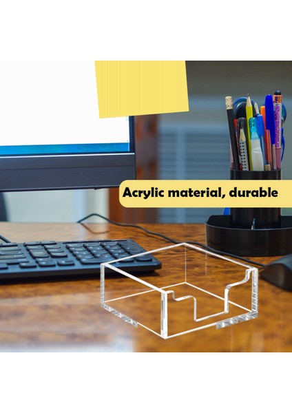 Akrilik Doku Kutusu Otel Restoran Lavabo Erişimi Uygun Masaüstü Doku Kutusu Depolama Bitirme Malzemeleri., (Yurt Dışından)