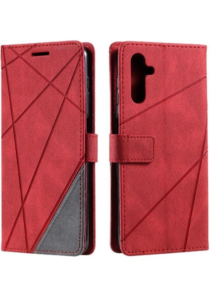 Samsung Galaxy A15 4g/5g Kart Tutucu Kickstand Pu Deri Cüzdan (Yurt Dışından)