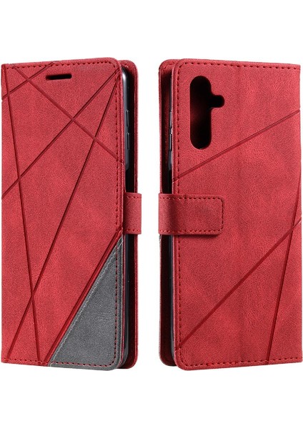 Samsung Galaxy A15 4g/5g Kart Tutucu Kickstand Pu Deri Cüzdan (Yurt Dışından)