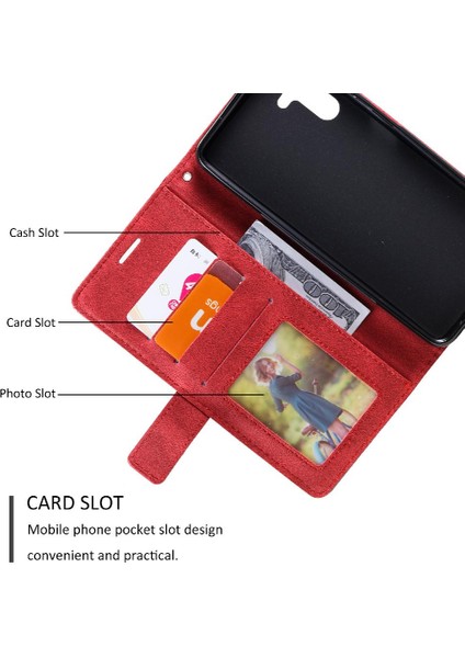 Samsung Galaxy A15 4g/5g Kart Tutucu Kickstand Pu Deri Cüzdan (Yurt Dışından)