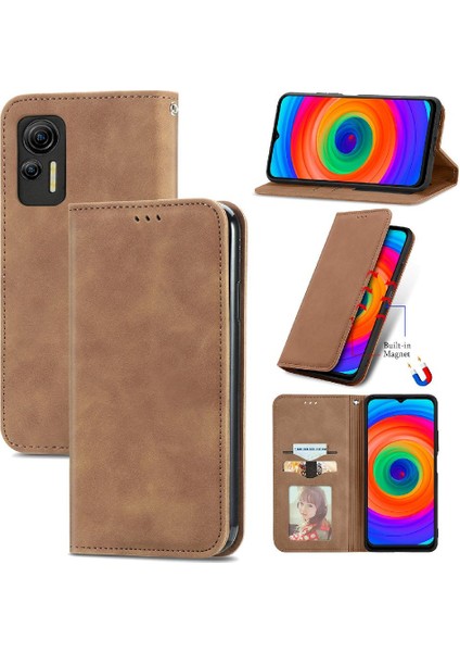 Ulefone Not 14 Için Kılıf Kapak Kapak Basit Iş Darbeye Deri (Yurt Dışından)