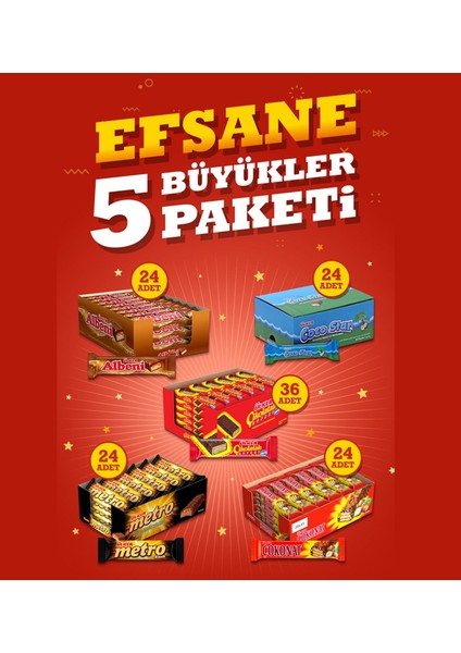 5 Büyükler Paket Seti