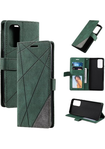 Oppo Oppo 6 5g Kart Tutucu Için Kılıf Kickstand Cüzdan Flip Folio Pu Deri (Yurt Dışından)