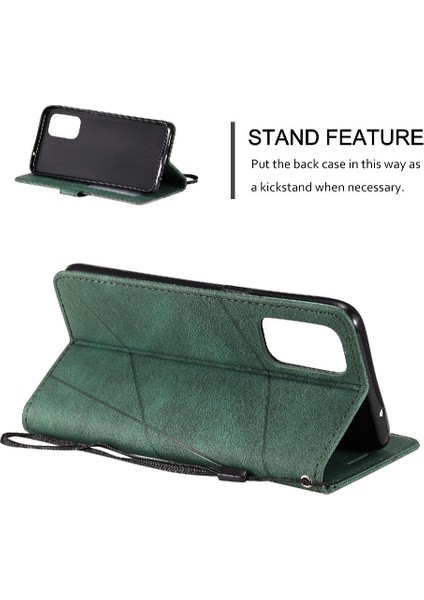 Oppo Oppo 6 5g Kart Tutucu Için Kılıf Kickstand Cüzdan Flip Folio Pu Deri (Yurt Dışından)