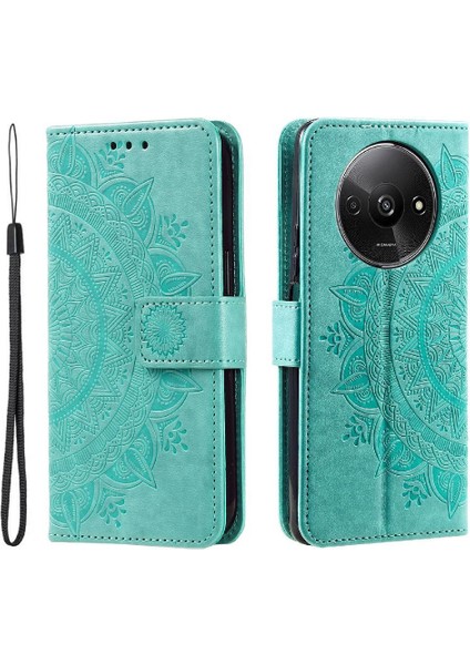 Xiaomi Redmi A3 Mikrofiber Astar Içinde Yüksek Kaliteli Klipsiz Pu (Yurt Dışından)