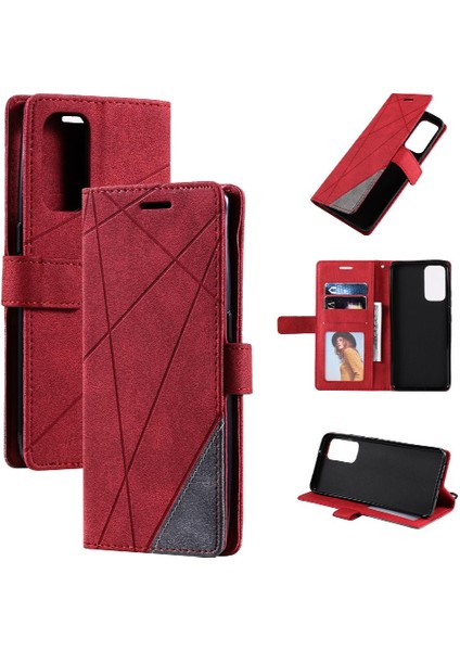 Oppo Oppo 6 5g Kart Tutucu Için Kılıf Kickstand Cüzdan Flip Folio Pu Deri (Yurt Dışından)