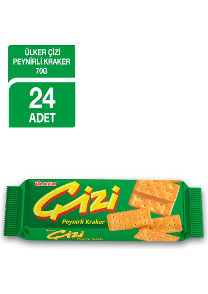 Çizi Kraker 70 gr 24'lü