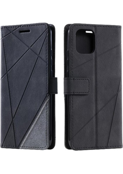 Samsung Galaxy A03 Için Kılıf Pu Deri Kart Tutucu Kickstand Cüzdan Flip (Yurt Dışından)