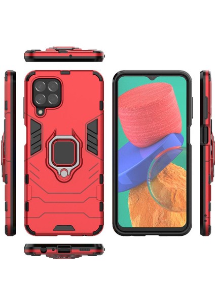Samsung Galaxy M33 5g Kickstand Darbeye Kapak 360 &deg; Dönen (Yurt Dışından) fiyatları