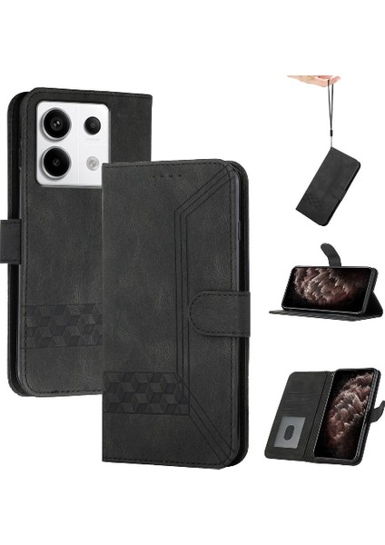 Kullanışlı Stand Özelliği ile Xiaomi Redmi Not 13 Pro 4g Kılıf ile Uyumlu (Yurt Dışından)