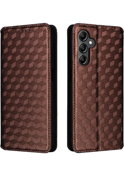 Samsung Galaxy A15 Için Kılıf 4g/5g Cüzdan Kart Yuvaları Tutucu Pu Deri (Yurt Dışından)