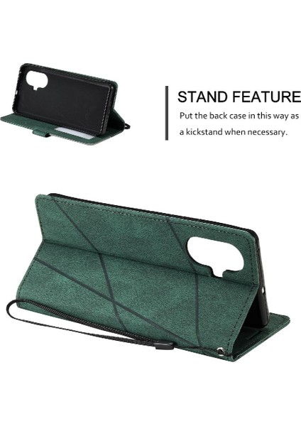 Realme 10 Pro Artı Kart Tutucu Için Kılıf Kickstand Cüzdan Flip Folio Pu (Yurt Dışından)