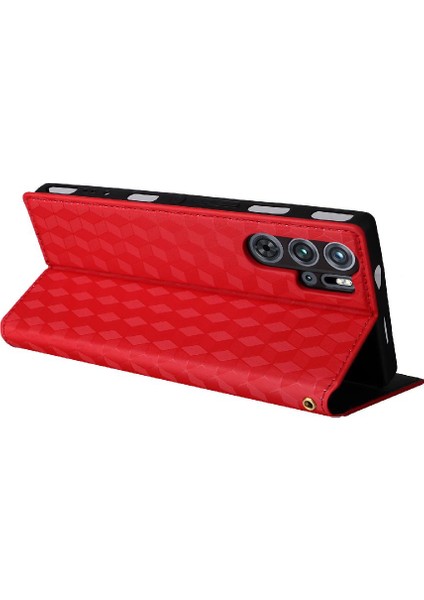 Nubia Kırmızı Sihirli 9 Pro Artı Kart Yuvaları Için Kılıf Tutucu Cüzdan Manyetik Pu (Yurt Dışından)