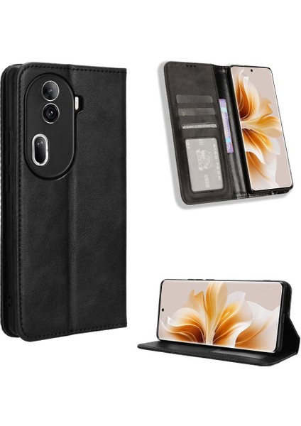 Oppo Oppo 11 Pro 5g Cüzdan Manyetik Kapatma Pu Deri Kılıf (Yurt Dışından)
