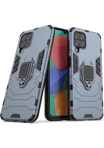 Samsung Galaxy M33 5g Kickstand Darbeye Kapak 360 &deg; Dönen (Yurt Dışından)