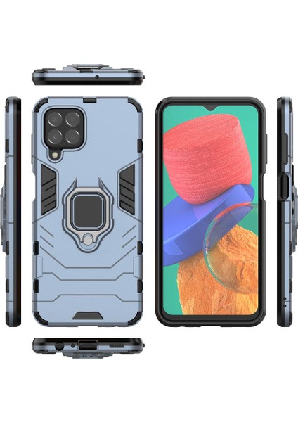 Samsung Galaxy M33 5g Kickstand Darbeye Kapak 360 &deg; Dönen (Yurt Dışından) modelleri